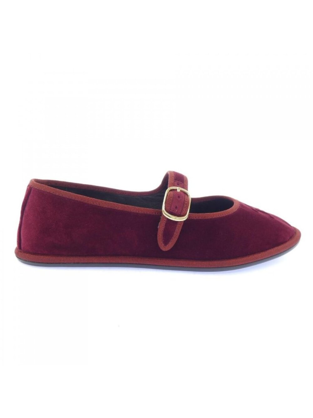 Celine Eve Triomphe Mary Jane Ballerina Flat Shoes